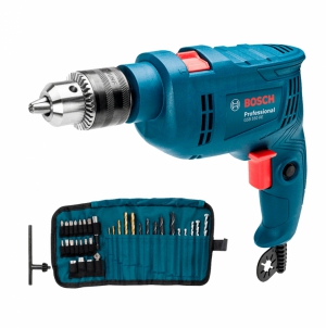 TALADRO PERCUTOR BOSCH 1/2&QUOT; 550W GSB 550 RE + 34 ACCS - 0601.1B6.0E3