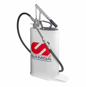 DISPENSADOR DE ACEITE CON DEPÓSITO OVAL DE 16 L