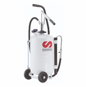 DISPENSADOR MÓVIL MANUAL PARA SUMINISTRO DE ACEITE CON DEPÓSITO AUTOPORTANTE, 25 L
