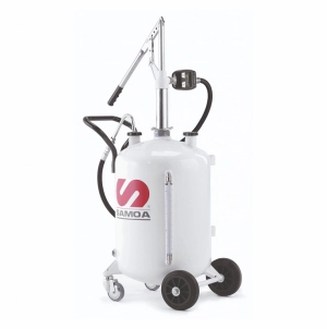 DISPENSADOR MÓVIL MANUAL PARA SUMINISTRO DE ACEITE CON DEPÓSITO AUTOPORTANTE Y CON CONTADOR, 70 L